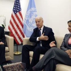 Joe Biden, Susan Rice, Ban Ki-moon