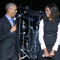 Barack Obama, Michelle Obama, Chance The Rapper