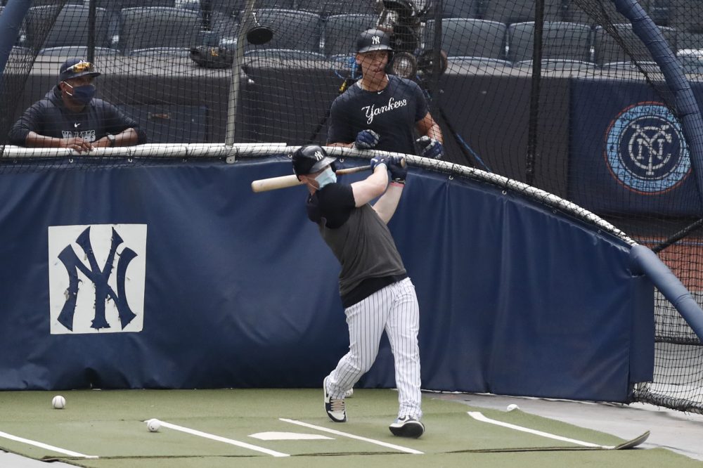 MLB players wearing masks on the field – and some may in games