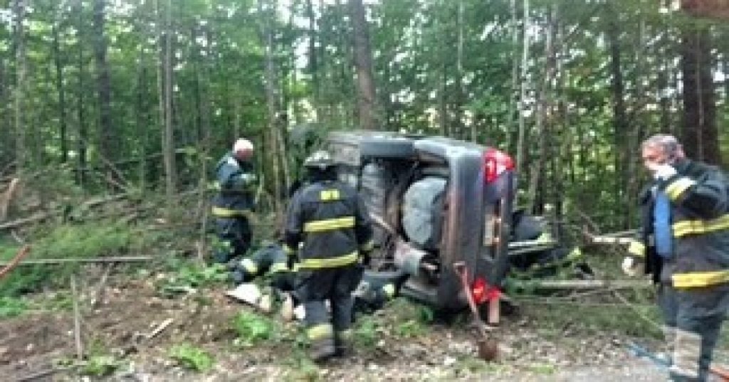 Teen partially ejected, pinned when car rolls in Norridgewock, police say