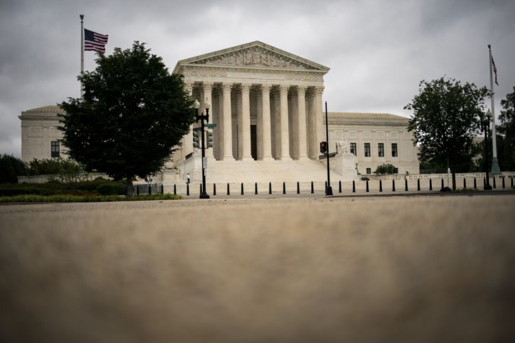 The Supreme Court building in Washington, D.C., on June 17.