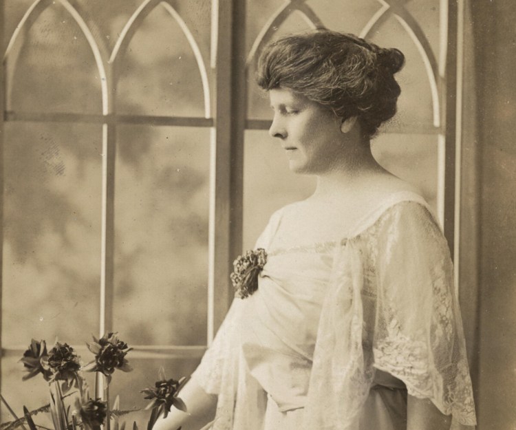 Mrs. Robert Treat Whitehouse of Portland, Chairman of the Maine Branch of the National Woman's Party, ca. 1916.
