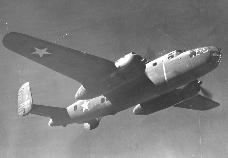 A B-25C-NA aircraft

