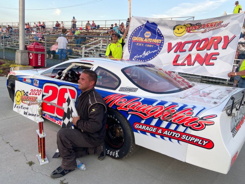 Auto racing: Andrew McLaughlin opens Wiscasset Speedway season with win