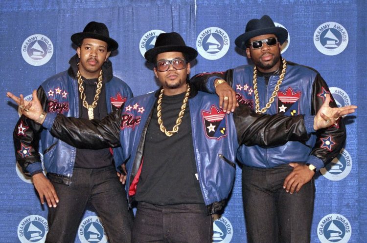 Joseph "Run" Simmons, Darryl "DMC" McDaniels, and Jason Mizell "Jam Master Jay,"  at the 31st annual Grammy Awards in New York on March 2, 1988.  Two suspects have been indicted in the 2002 killing of Jam Master Jay, which until now had been one of New York City's most notorious unsolved killings, according to two law enforcement officials. 