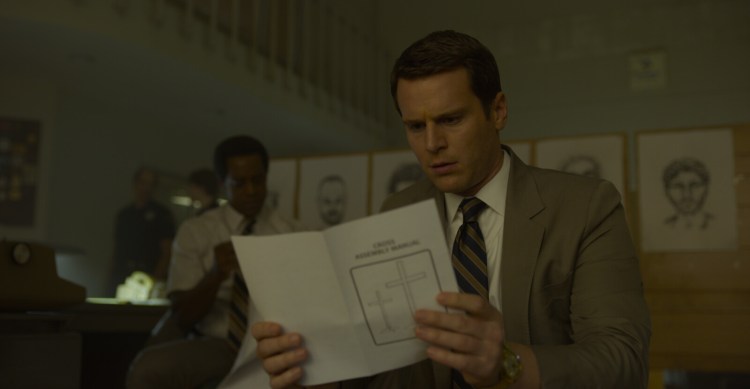 Jonathan Groff in a scene from the Netflix series "Mindhunter." The show's director of photography is Erik Messerschmidt, a Maine native.