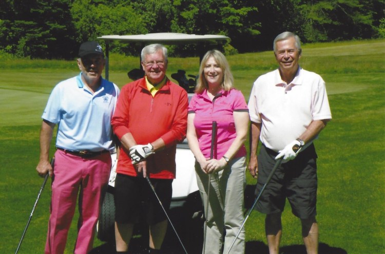 Members of Mark K. Johnston's 2018 team from left are Phil Grandmaison, Brian Hoffman, Karen Shaughnessey and Johnston.