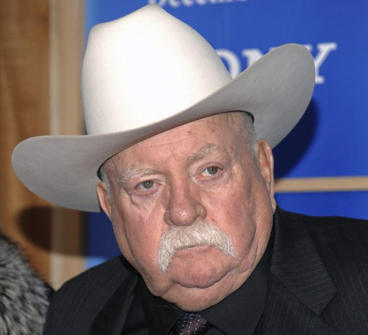 Actor Wilford Brimley attends the premiere of 'Did You Hear About The Morgans' at the Ziegfeld Theater in New York. Brimley, who worked his way up from stunt performer to star of film such as “Cocoon” and “The Natural,” has died. He was 85. 