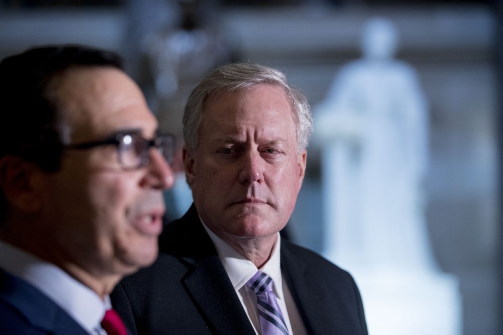 Steven Mnuchin, Mark Meadows