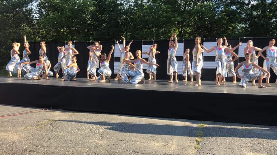 Winslow dance studio adapts with video recital at Skowhegan drivein