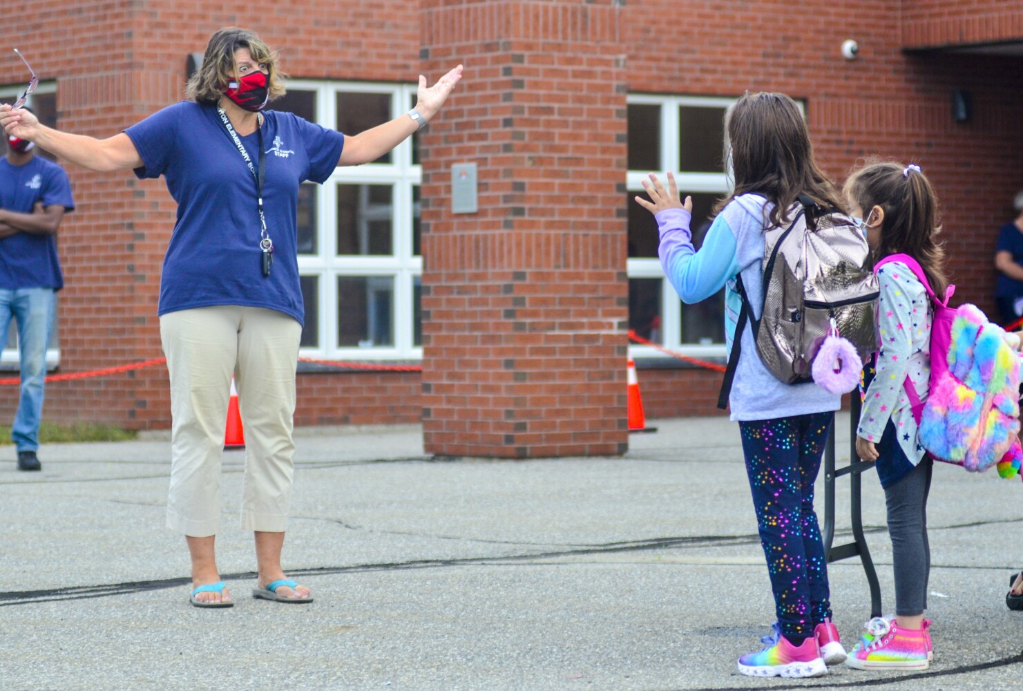 Farrington Elementary School starts 091020 Kennebec Journal and
