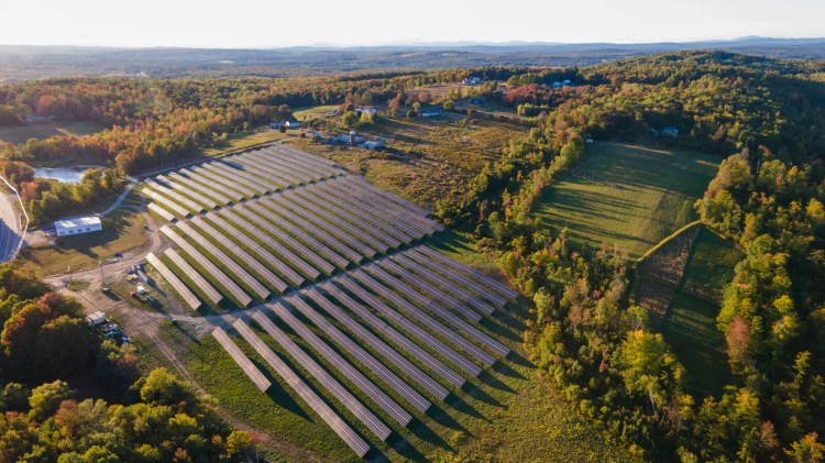 ReVision Energy has built a 4-megawatt solar panel array to provide power to municipal buildings in Topsham, Rangeley, Dover-Foxcroft, Rockland and Vassalboro, in addition to the Vassalboro Community School.