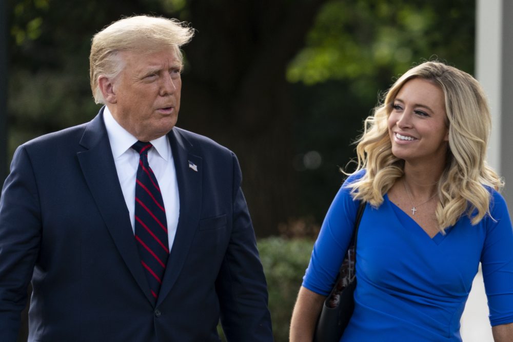 Donald Trump, Kayleigh McEnany