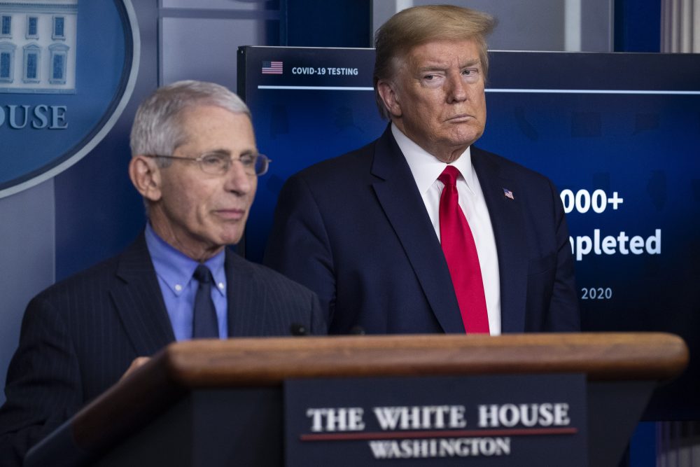 Donald Trump, Anthony Fauci