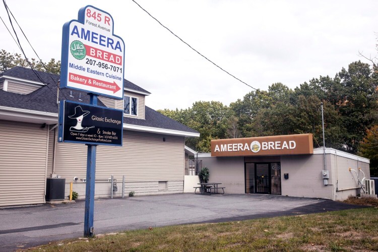 Ameera Bread on Forest Avenue in October. The restaurant has been closed amid a bitter family dispute.
