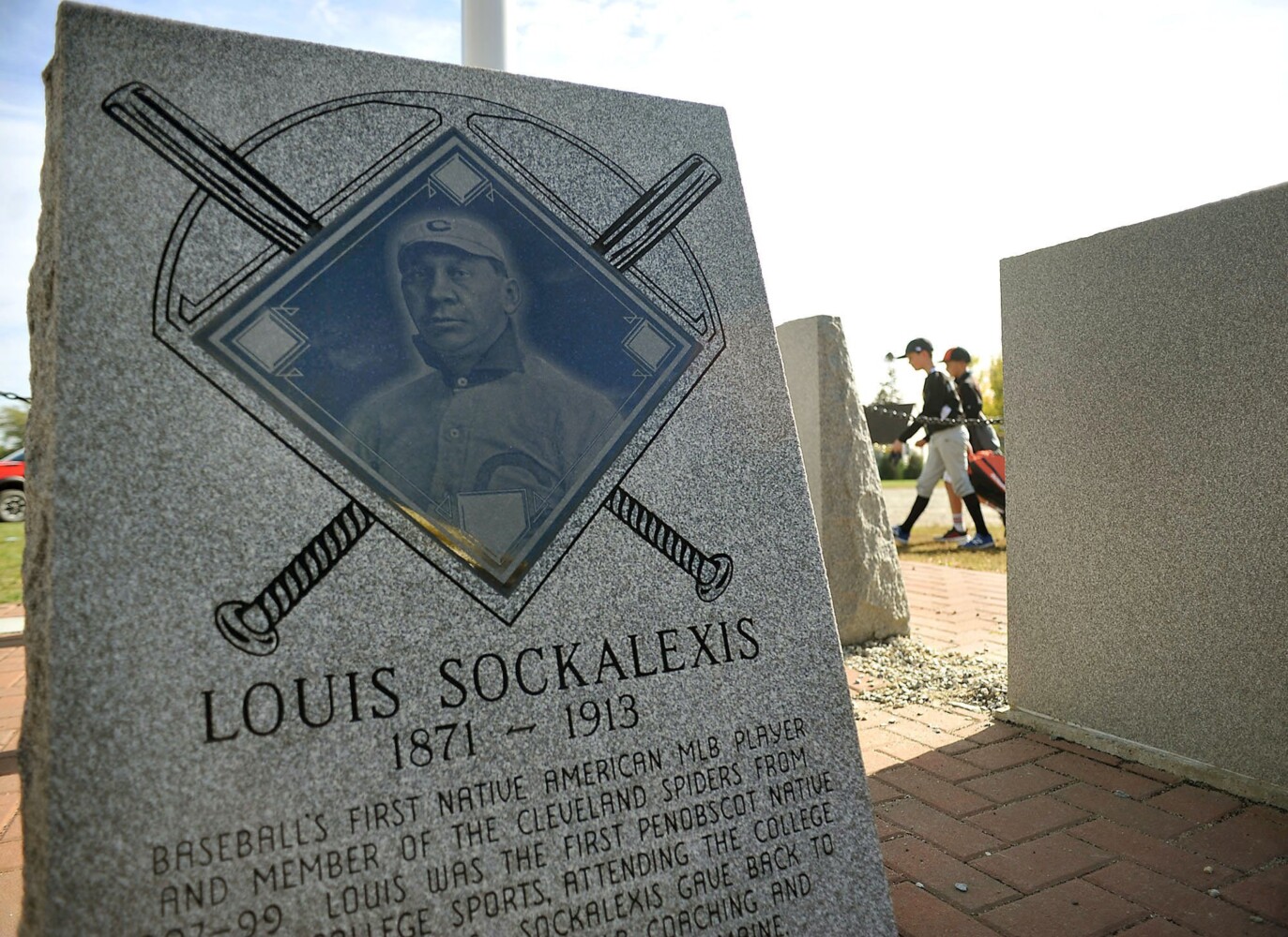 Monument in Central Maine honors Louis Sockalexis, 1st Indigenous baseball  player