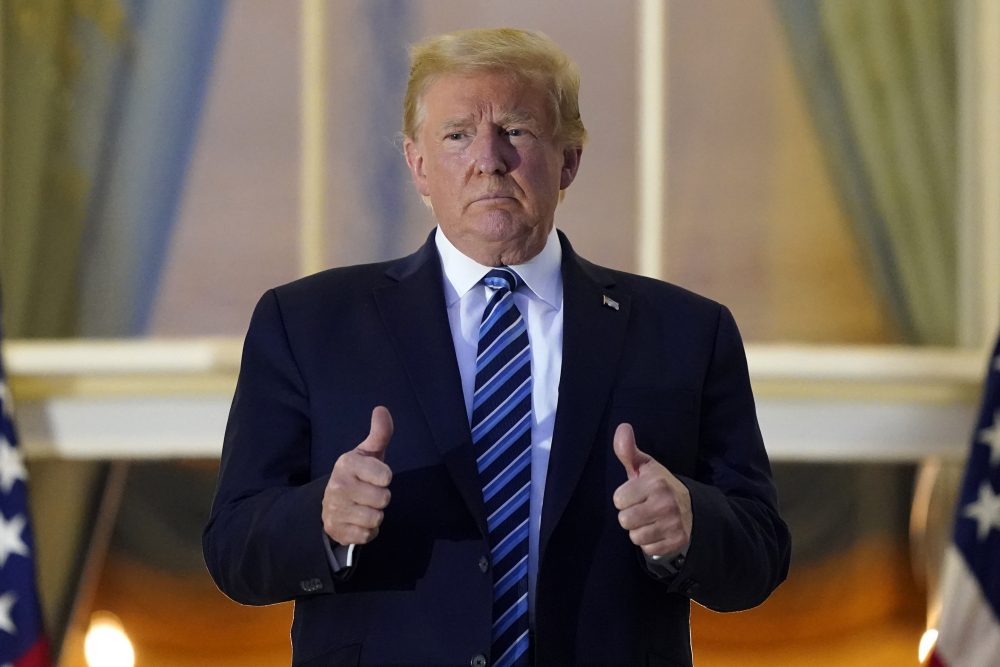 APTOPIX_Virus_Outbreak_Trump_20305