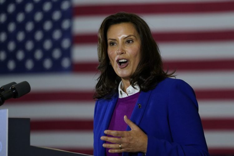 “The president is at it again and inspiring and incentivizing and inciting this kind of domestic terrorism,” Whitmer said Sunday during "Meet The Press." “It is wrong. It’s got to end." 