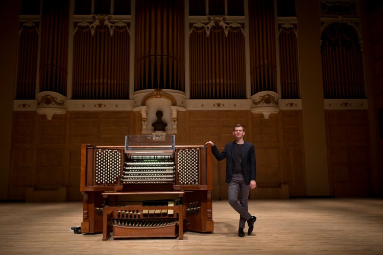 Municipal organist James Kennerley will perform Bach on Portland's Kotzschmar Organ at a birthday celebration for the composer.