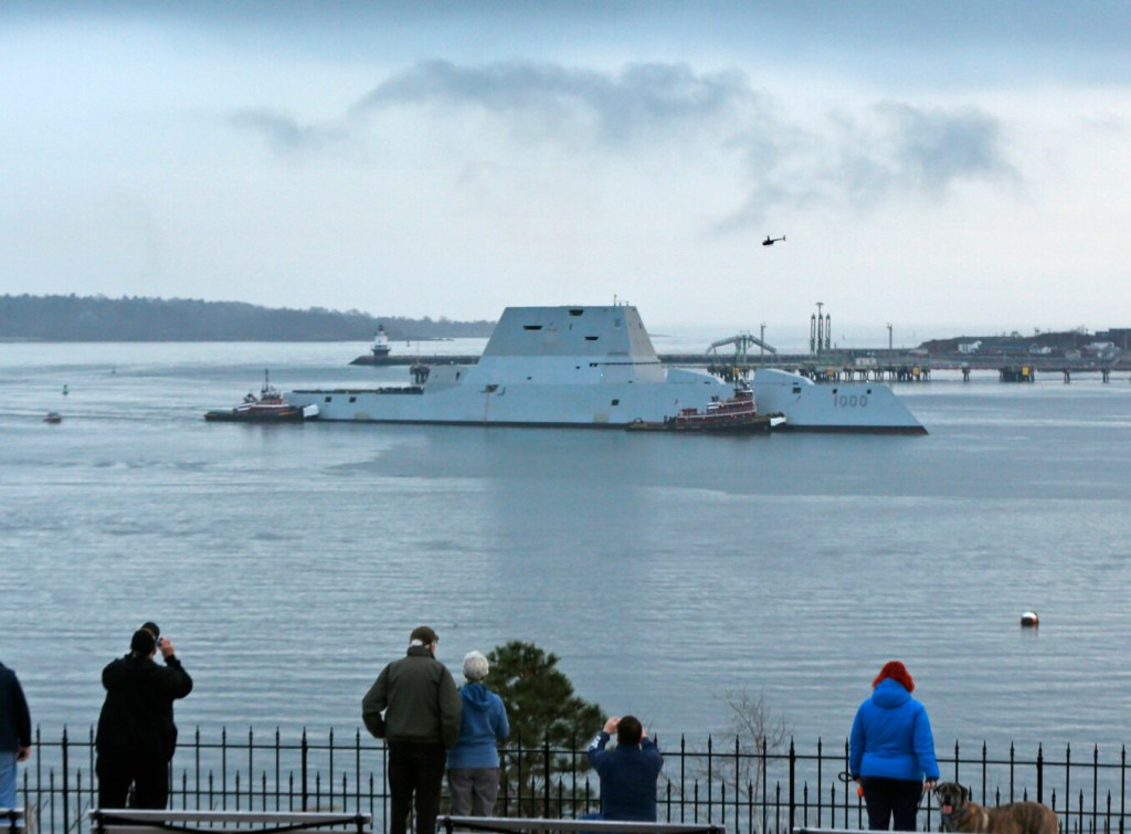 Bath Iron Works to Maintain DDG 1000 Zumwalt Destroyer