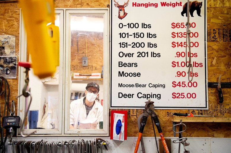 Fewer meat cutters cause long line of deer to be processed