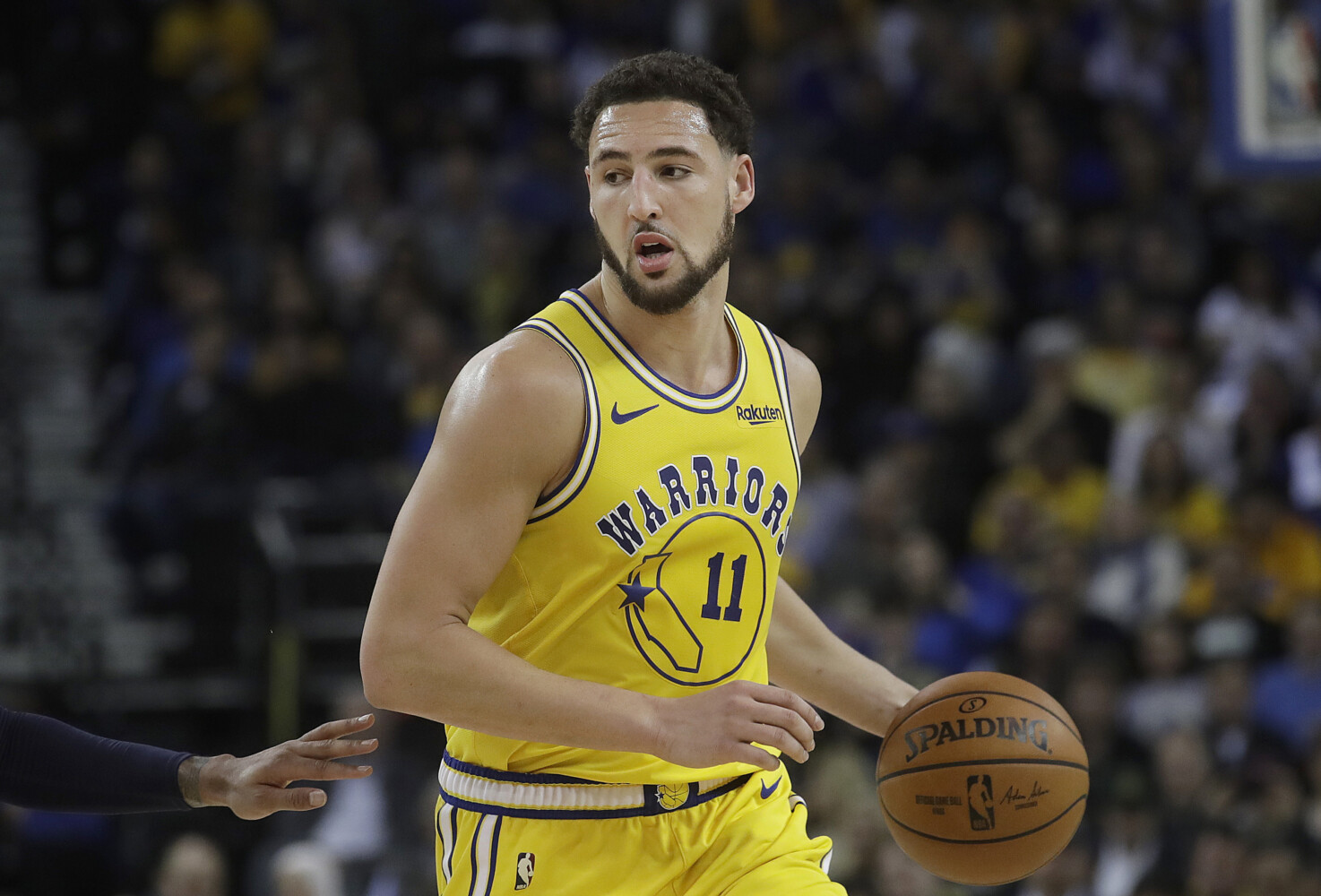 Warriors' Klay Thompson tears Achilles' in pickup game, out for the season  again - The Boston Globe