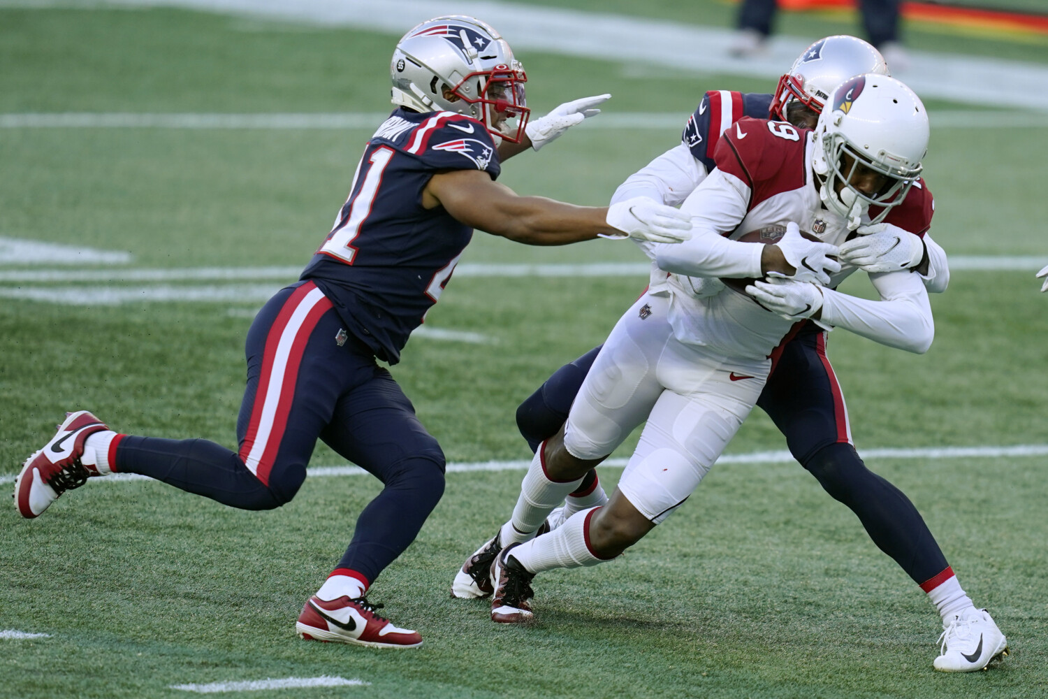 Patriots vs. Cardinals final score, results: Mac Jones, Patriots get  important win after Kyler Murray carted off with injury