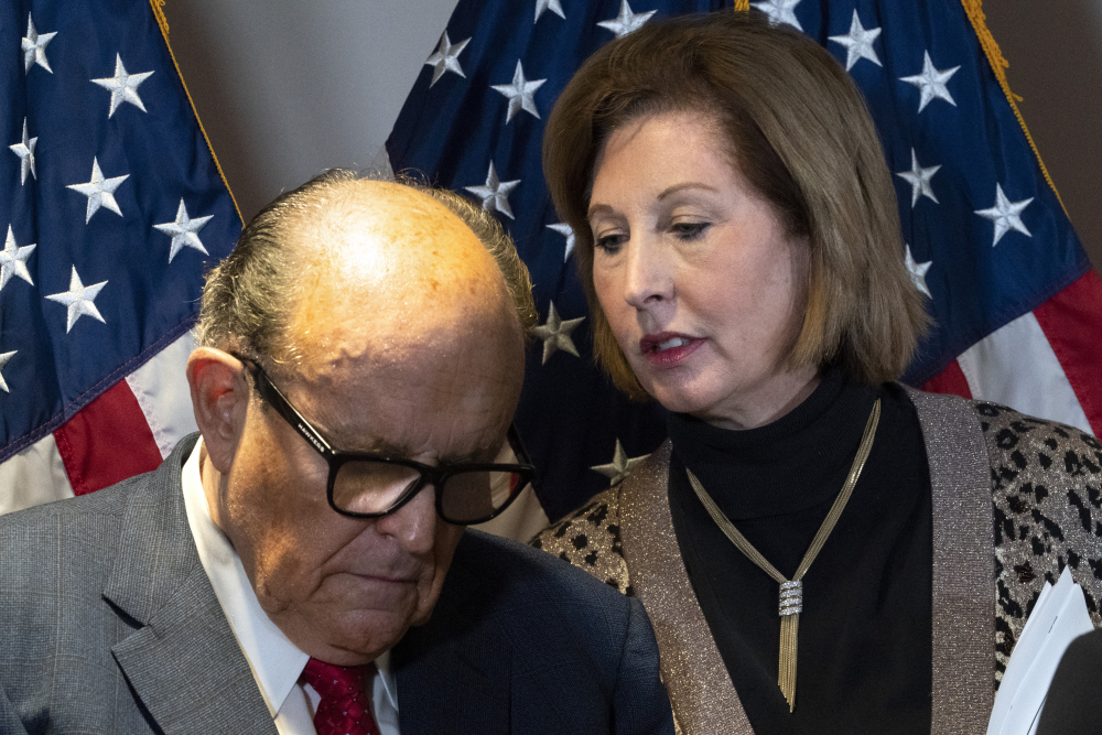 Sidney Powell, Rudy Giuliani