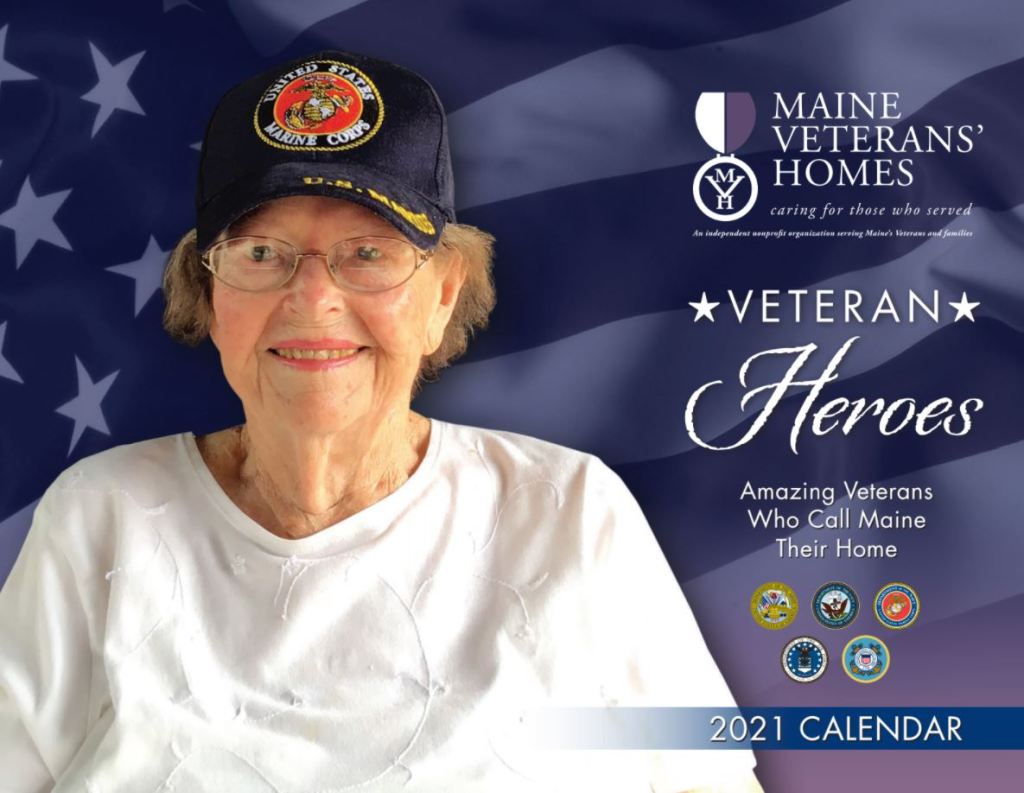 Maine Veterans’ Homes’ 2021 Heroes Calendar can be purchased now