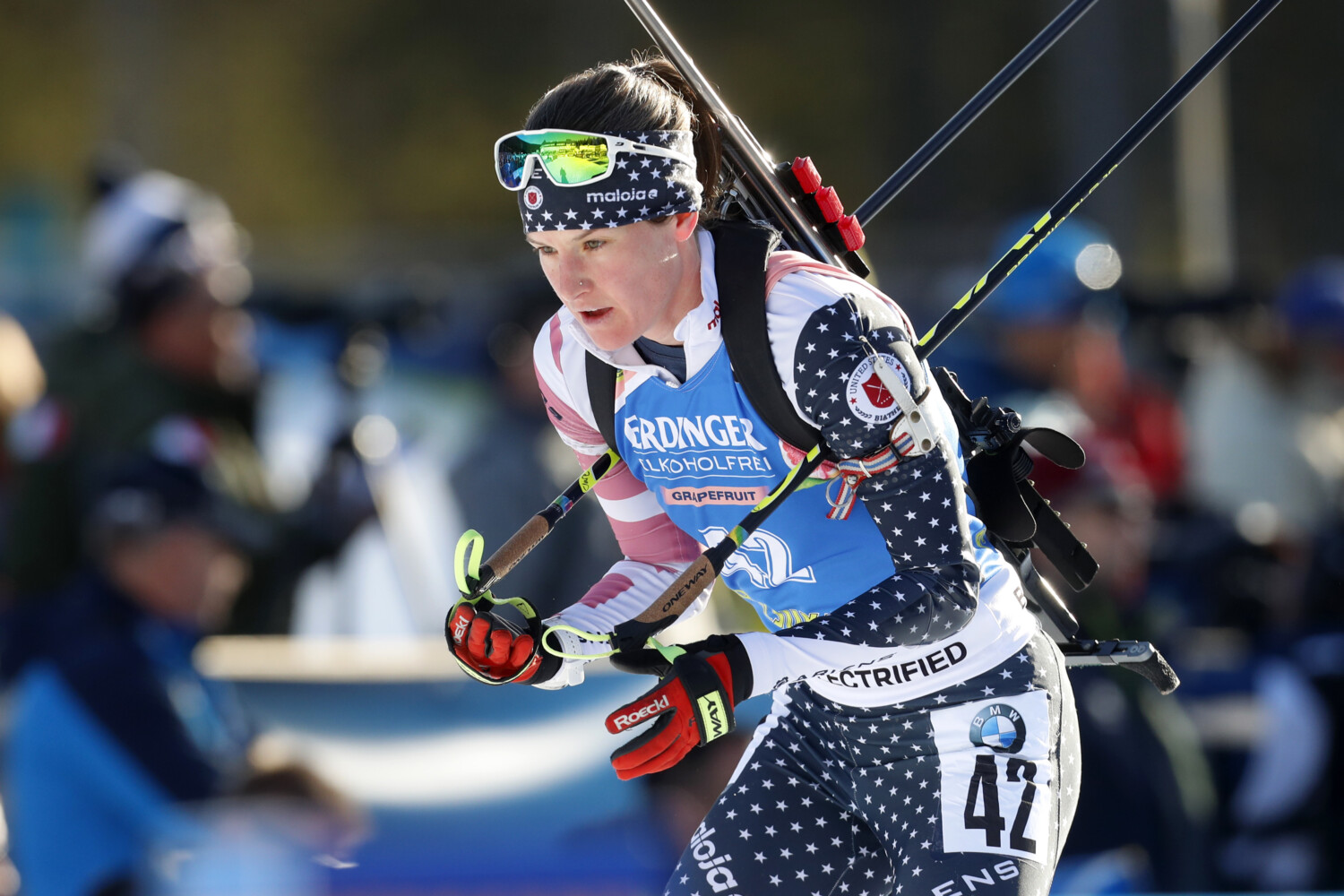 Cape Elizabeth Olympian returns to biathlon World Cup circuit
