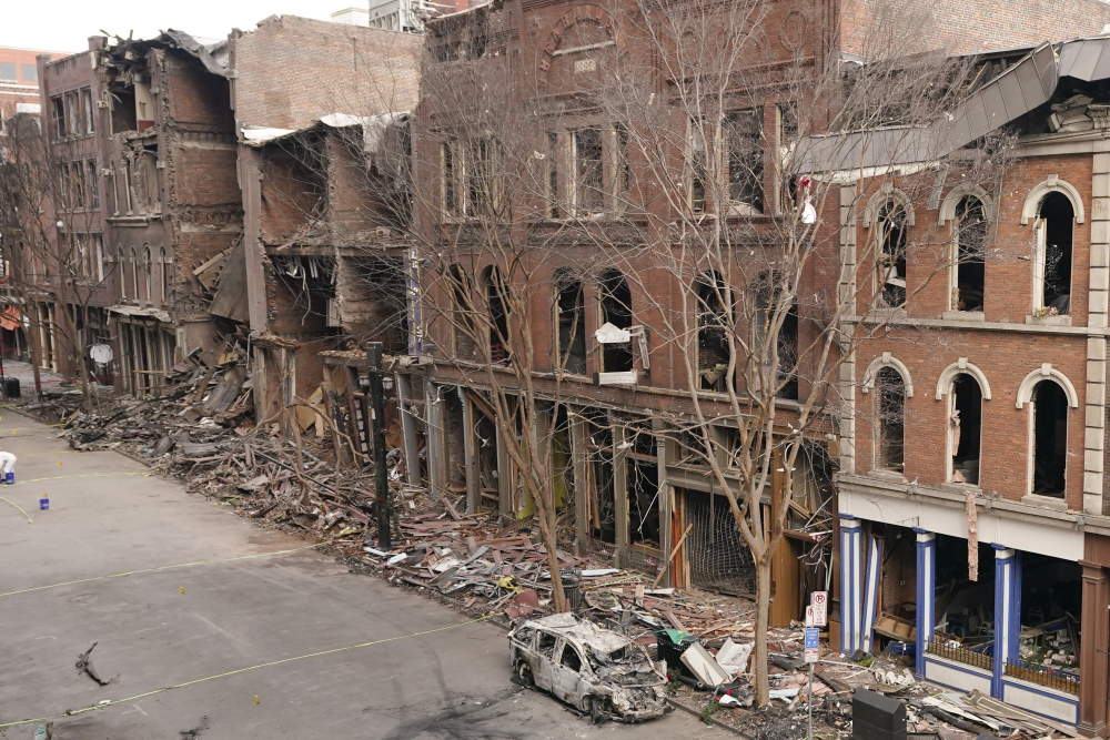 APTOPIX_Explosion_Nashville_08055