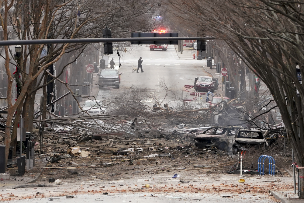 APTOPIX_Nashville_Explosion_93329