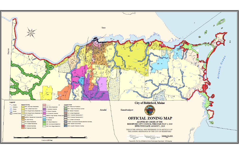 Biddeford City Council rejects zoning change