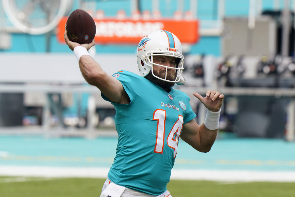 Dolphins play-caller asked coach if they should just pray vs. Tom