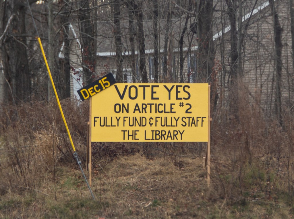 New Gloucester gets its library back