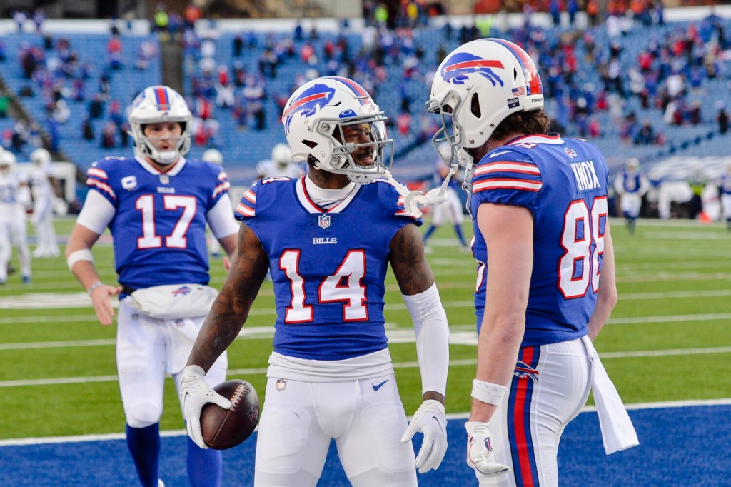 Locker Room Celebration: Colts at Bills