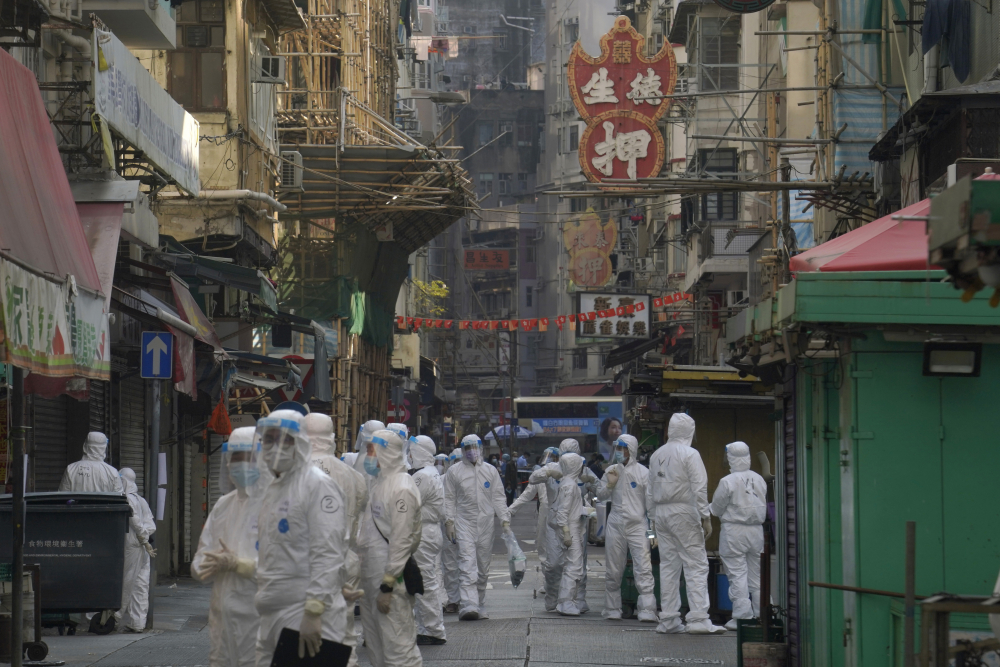 APTOPIX_Virus_Outbreak_Hong_Kong_75682