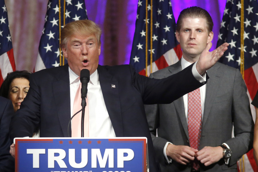 Donald Trump, Eric Trump