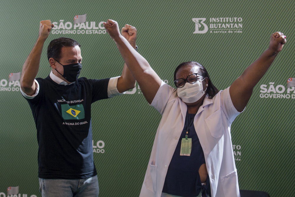 Monica Calazans, Joao Doria