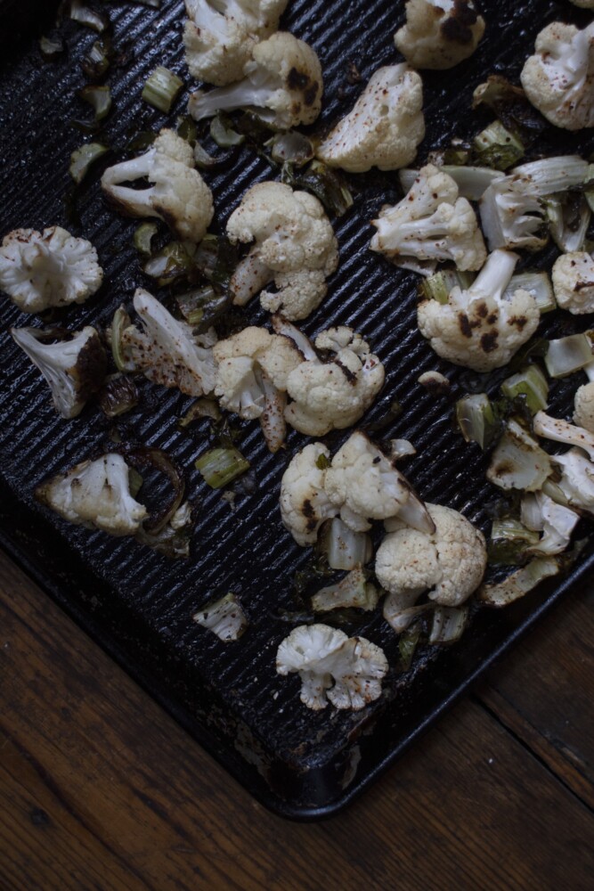 For deepier, meatier flavor, roast the cauliflower and the garlic before blending them with the broth to make soup. 