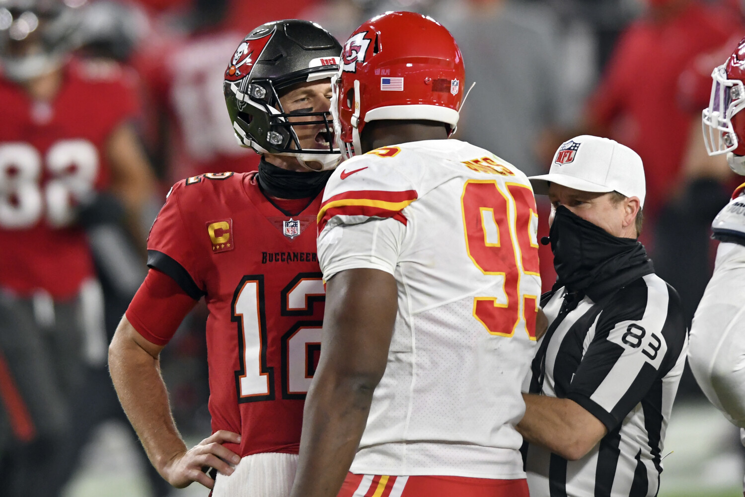 Nothing but respect between Tom Brady and Patrick Mahomes. 