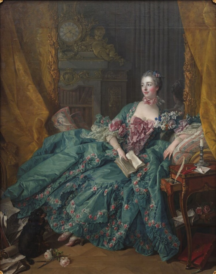 Among the 256 color illustrations in "Rosa" by Portlander resident Peter E. Kukielski (with Charles Phillips) is Madame de Pompadour by Francois Boucher painted in 1756. 