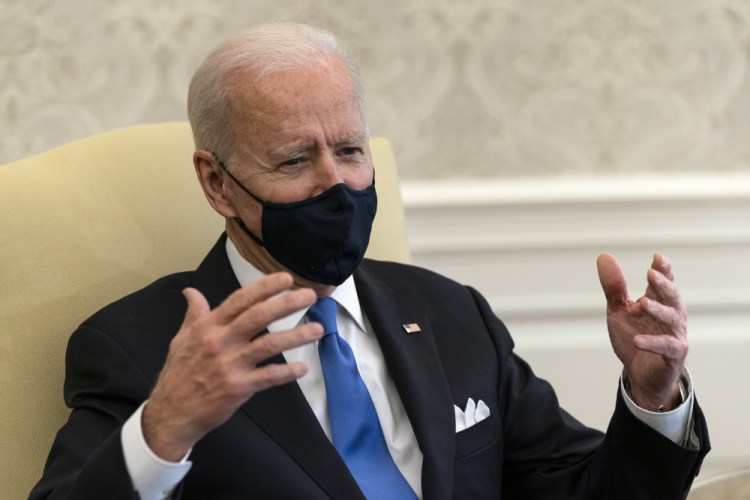 From his first hours in office, President Biden sought to take deliberate steps to deliver COVID relief, but also to raise awareness about other priorities.