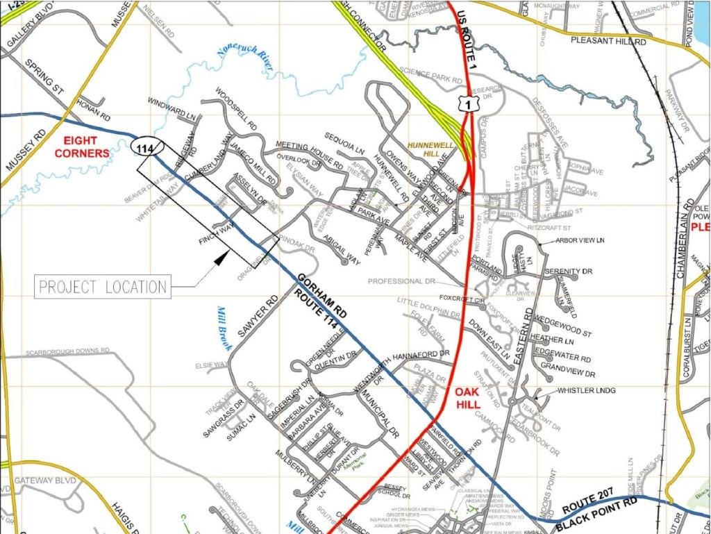 Gorham Road construction in Scarborough begins next phase