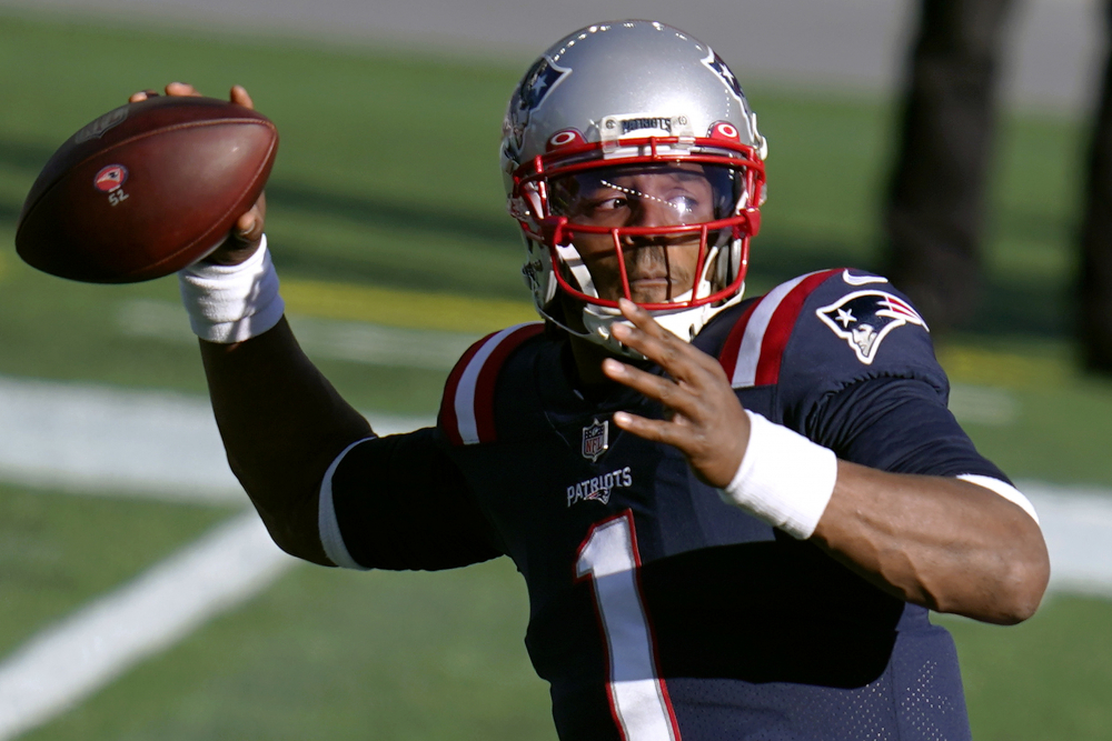 Quarterback Cam Newton ends difficult Patriots season on high note