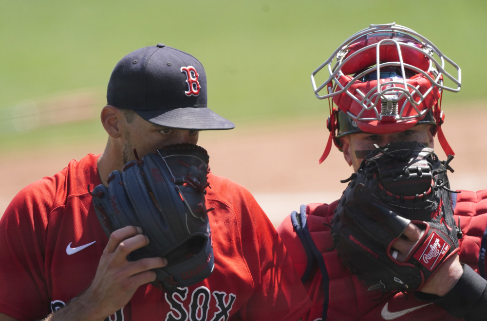 Nathan Eovaldi, Christian Vazquez