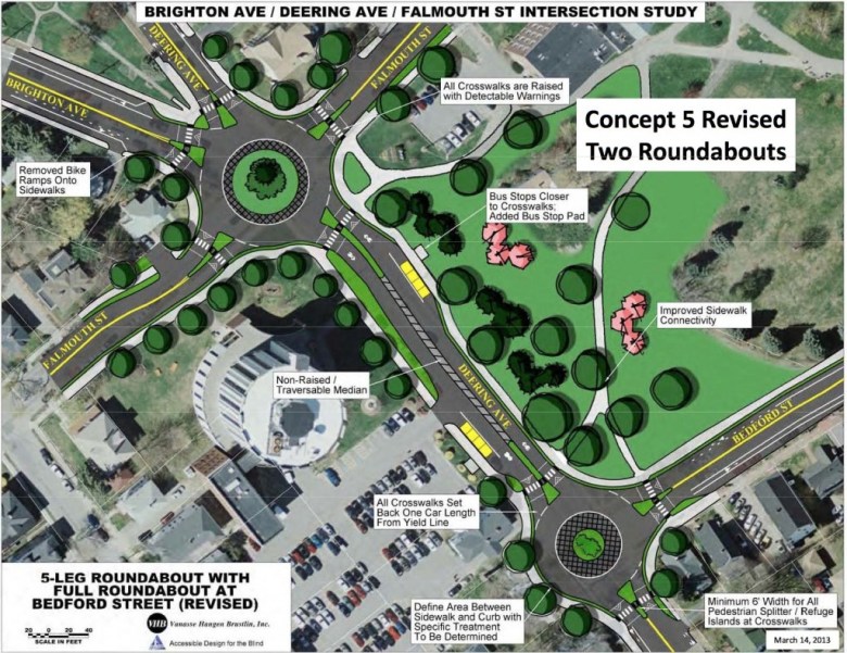 Work to step up on long-awaited roundabout in Portland