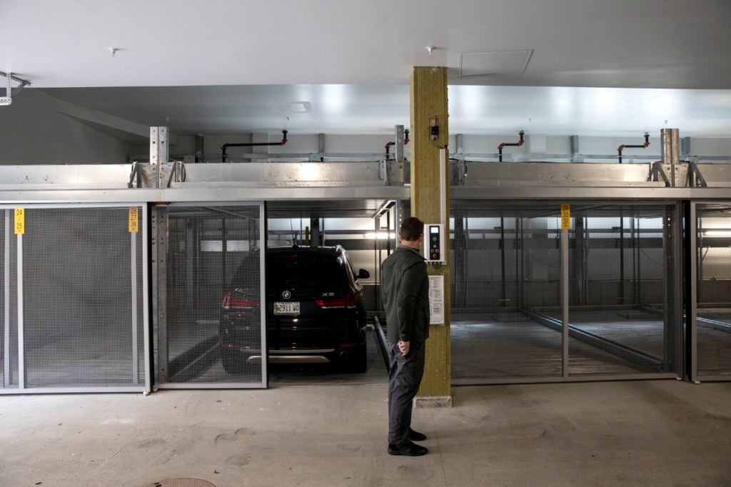 Condo car elevator raises (and lowers) the bar for parking in Portland