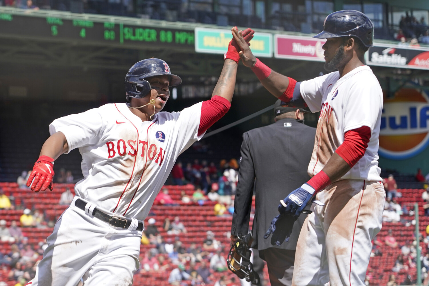 Boston Red Sox Leaders Showcase Fenway Park Improvements