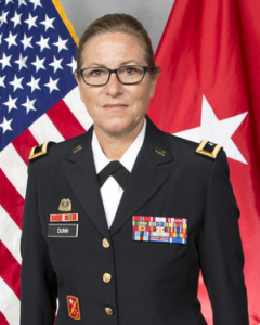 Maine Brig. Gen. Diane L. Dunn of Newburgh selected for six month national assignment as a deputy commanding general for U.S. Army North at Fort Sam Houston, Texas.
